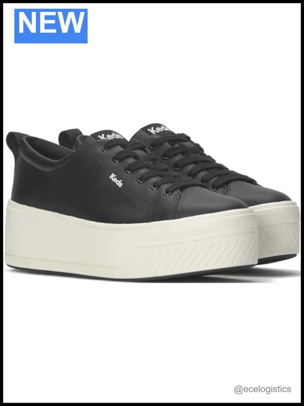 Platform Lace-Up Sneakers with EVA Midsole